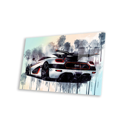 Voiture de sport Koenigsegg One 1 Hypercar Supercars par Sissy Angelastro