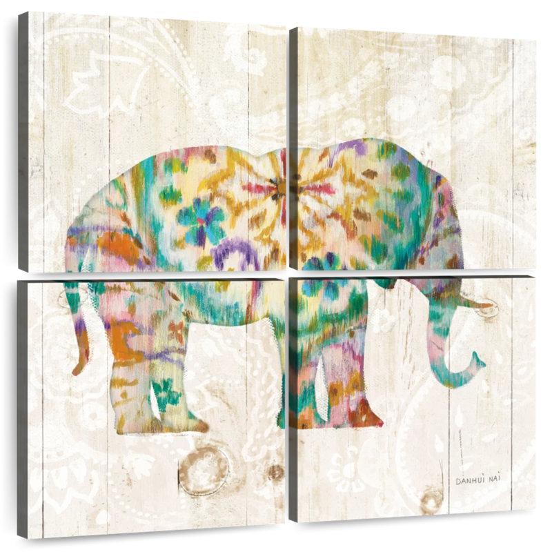Éléphant Bramho Boho Paisley I