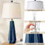 Lampe de salon moderne bleu marine