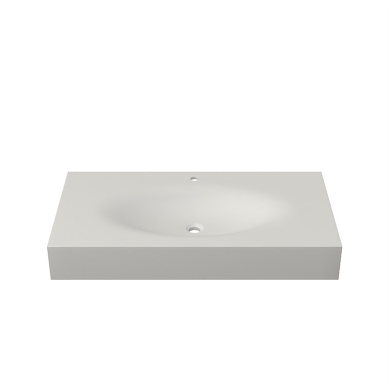 Lavabo de 42 po à surface solide