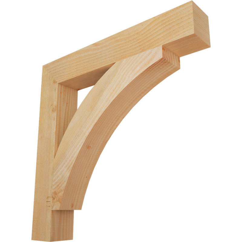 Support de scie brute grossière, sapin Douglas, l 4 po x P 26 po x H 26 po, H 26 po x l 4 po x P 26 po, Douglas (sciage brut)