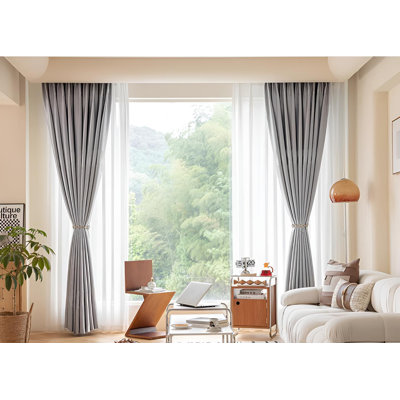 Sohayb Room Darkening Curtain Single Panel