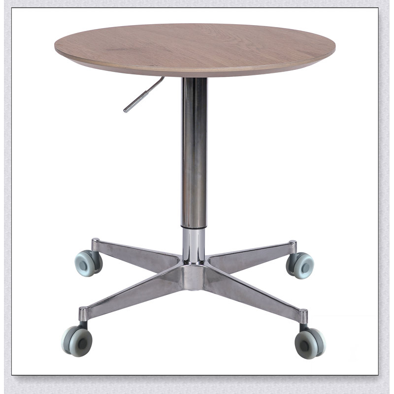 Table basse mobile à hauteur réglable 360 po, Naturel