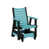 Aruba Blue Top/Black Base