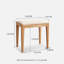 Tabouret de coiffeuse en bois massif-1084933735