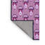 Tapis mauve tissé à la machine