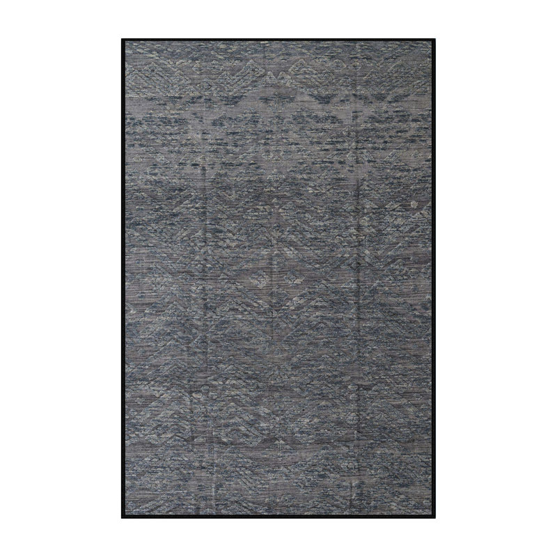 Tapis abstrait moderne 4418, Rectangle de 2 pi x 3 pi
