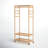 Liev 30.7'' Bamboo Rolling Clothing Rack-1102326724
