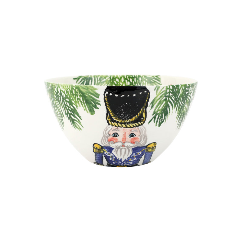 Nutcrackers Terra Bianca Serving Bowl