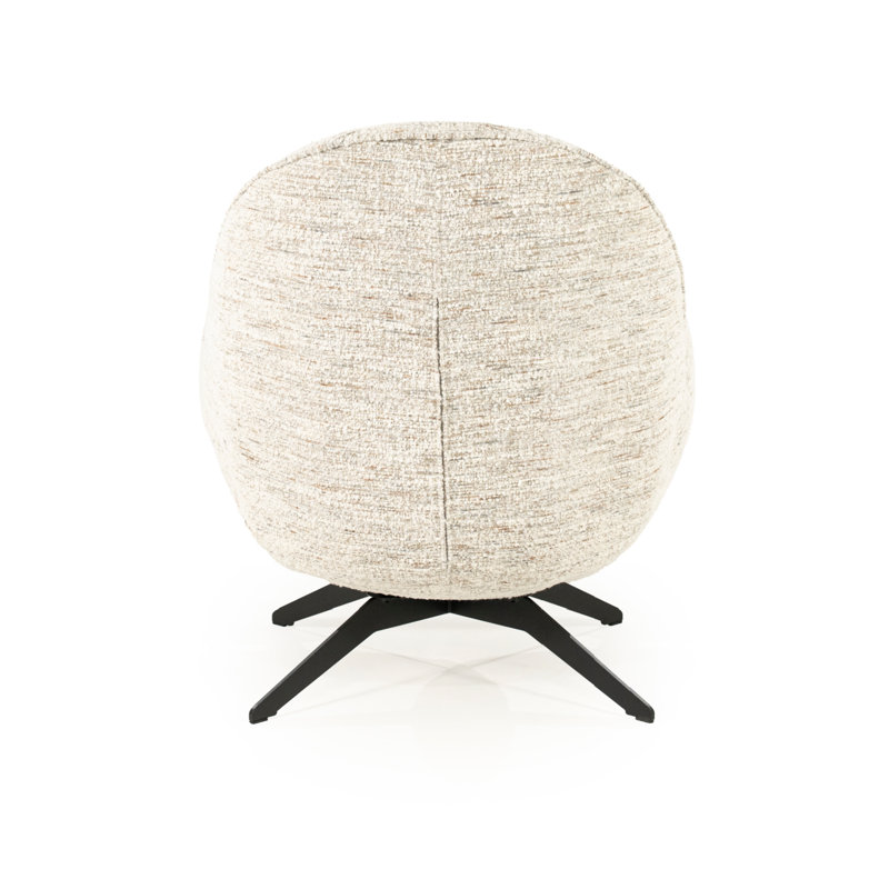 Ryan Swivel Lounge Chair, Beige