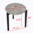 Living Room End Table, Round Small End Table-1524535137