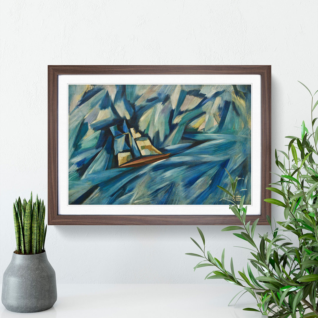 The Chalupa by Amadeo De Souza-Cardoso - Picture Frame Painting