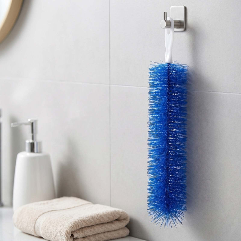 Brosse de nettoyage de ventilateur pour moustiquaires pour fenêtres et stores