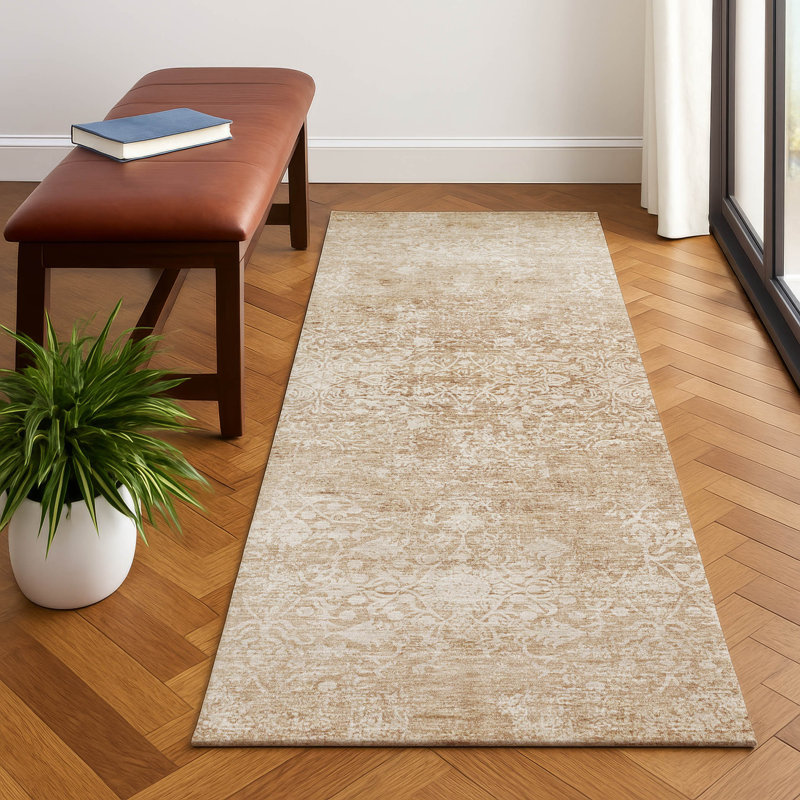 Premium Machine Washable Verlin AMF1763 Global Rug, Runner 2'3" x 7'6"