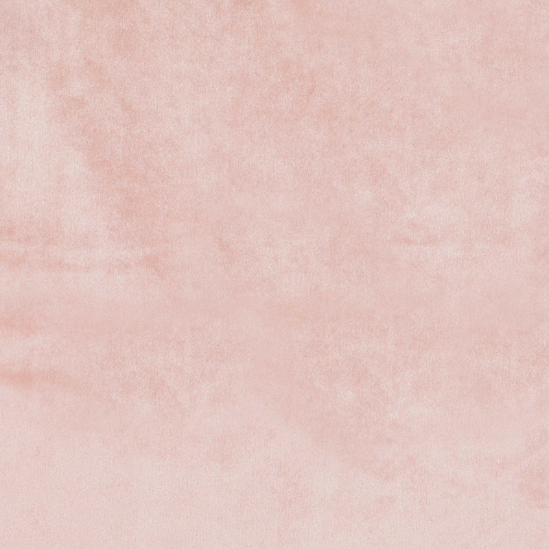 Blush Velvet Blackout Rod Pocket Curtain Panel