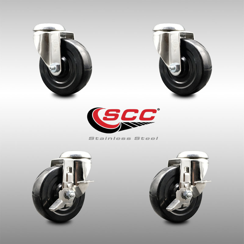 Soft Rubber Casters