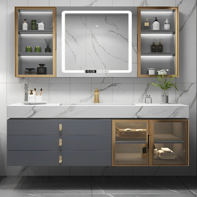 Armoire murale moderne et simple.