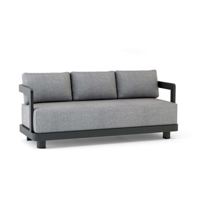 Granada Deep Seating Aluminum Sofa by Anderson Teak
