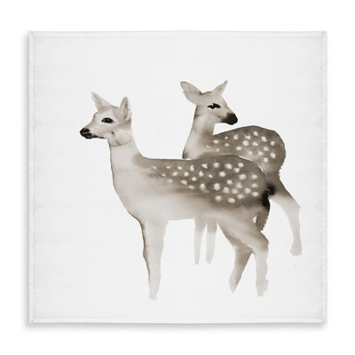 Deer Bedroom Brown Faons Tablecloth | Indoor/Outdoor Decor