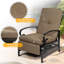 Chaise de patio inclinable avec coussins-896599548