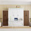 Lit escamotable Murphy avec placard et tiroirs-484209675