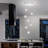 7 Lights Glam Crystal Pendants Chandelier-889084243