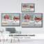 «Stars And Snowflakes Collection A», reproduction sur toile encadrée-646115889-646115896