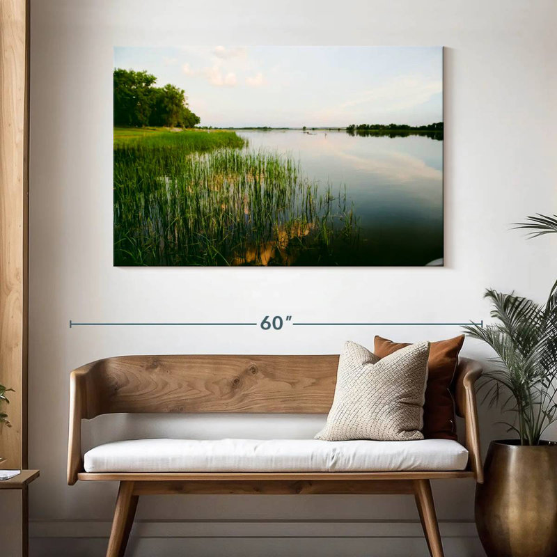 Roseaux d'Alvord, Missouri River, H 32 po x l 48 po