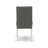 5 Piece Kitchen Table Set for 4 Includes a Rectangle Dining Room Table with Dropleaf and 4 Gray Linen Fabric Upholstered Chairs, Linen White-1234942953-1234942954-1234942955