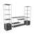 Blanc / gris anthracite est en rupture de stock
