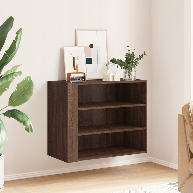 Arfsten Floating Shelf, Brown Oak