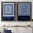 " Indigo Tile IV " 2 - Pieces-1756004303-1756004289