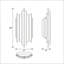 Applique murale à bras 1 lumière Cyrus-486414901