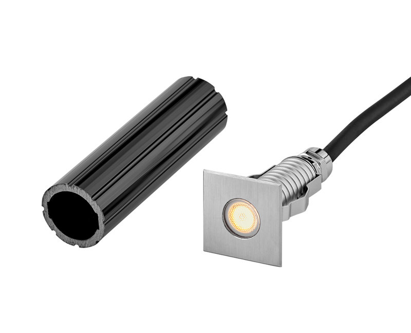 Dot LED Small Square Button Light