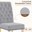 Chaises de salle à manger rembourrées Amby-754356360