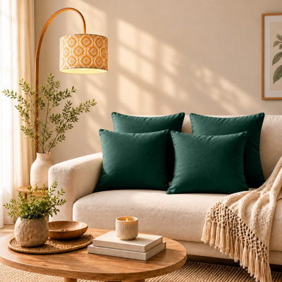 Super Soft Microfiber Dyed Cushion Cover