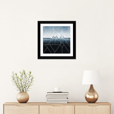 « sapins north », impression sur toile