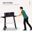 Symple Stuff 87cm W Barrel Charcoal Grill