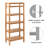 Oslo 70" H x 30" W x 16" D Etagere Solid Wood Bookcase-627784197-627784196