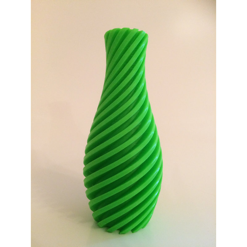 Yovchev Handmade Table Vase, Green