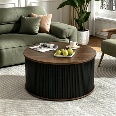 Table basse à plateau relevable 31,5 po avec rangement