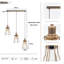Malsbury 3 - Light Brushed Copper Kitchen Island Pendant-1671377986