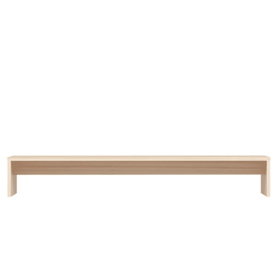 vidaXL Monitor Stand 39.4x10.6x5.9" Solid Wood Pine