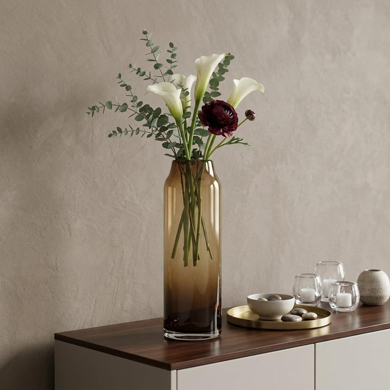 Willis Table Vase, 15.9" H x 4.7" W x 4.7" D