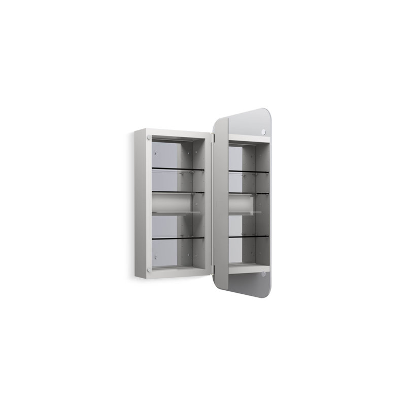 Verdera 22" X 34" Rectangular Medicine Cabinet, 30" H x 15" W x 4.77" D