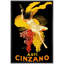 «Vintage Asti Cinzano Wine», affiche, publicité rétro italienne, impression sur toile encadrée, impression sur toile-123387348-123387352