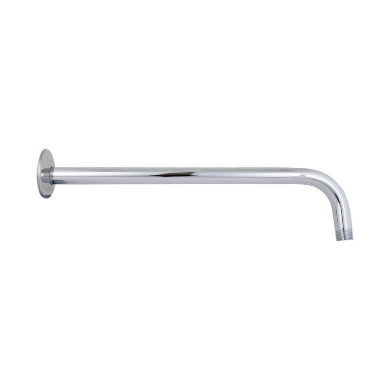 Shower Arm and Flange, Polished Chrome