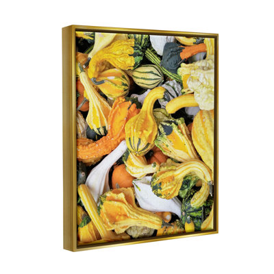 «Mixed Autumn Gourd Arrangement», estampe numérique par Lil 'Rue