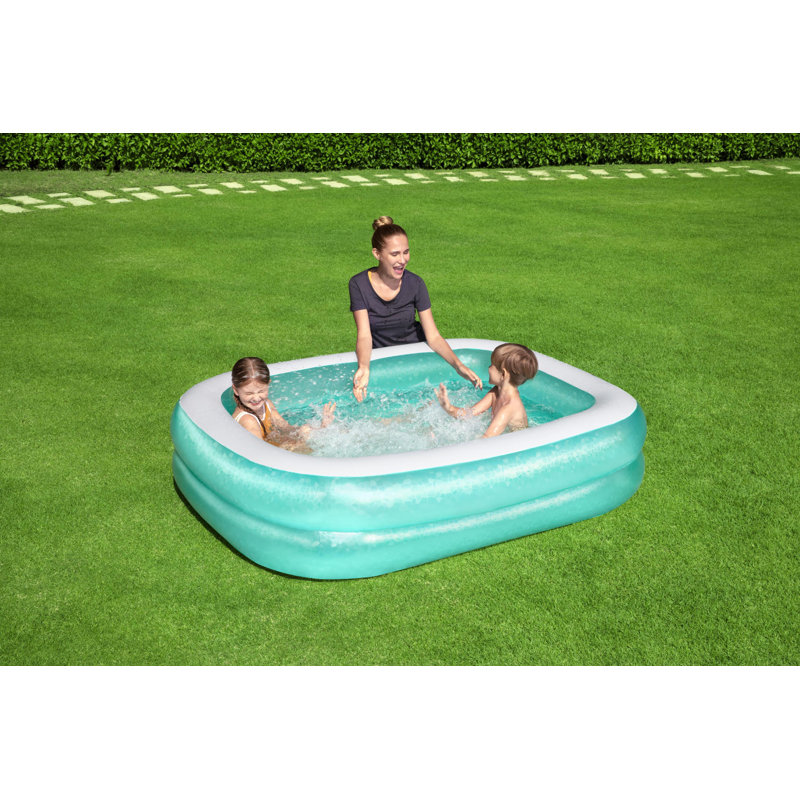 Bestway Swimming Pool Rectangular 201 x 150 x 51cm Blue