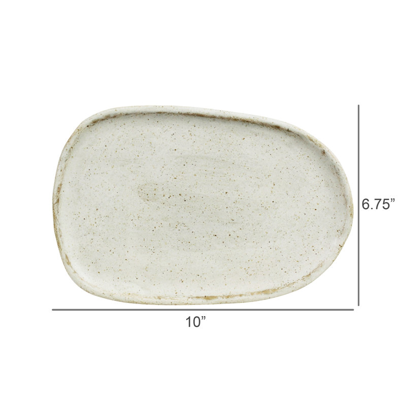 Oblong Plate, Ceramic - Lrg
